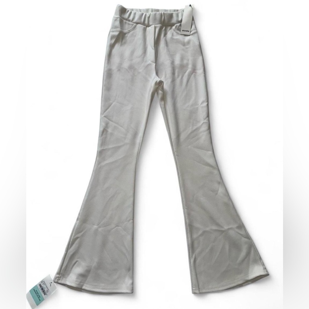 NWT Storets Udath White Bootcut Legging Pants | Size S